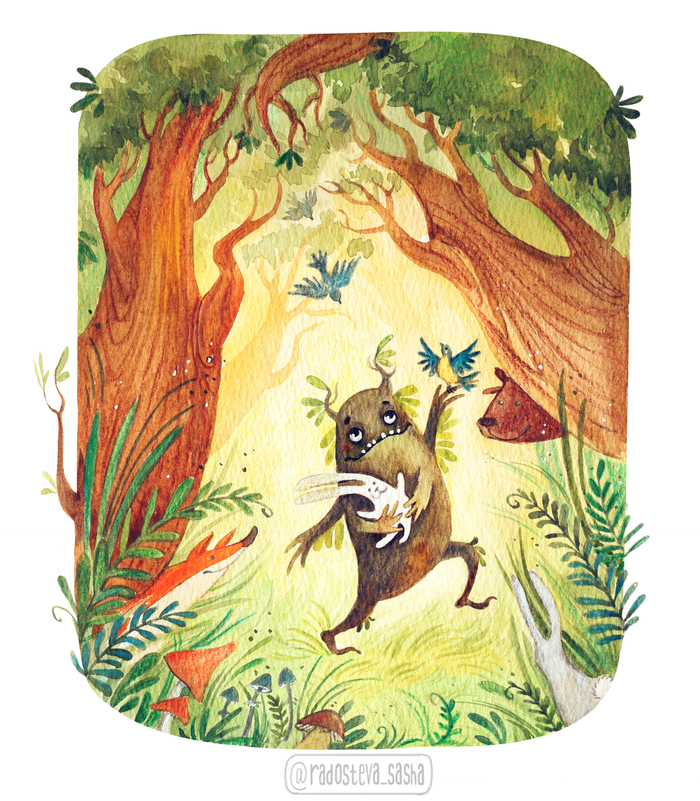 Лесной монстрик