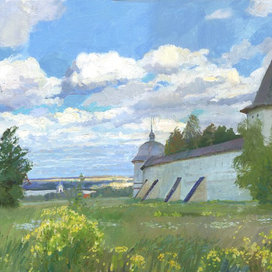 Ветреный день. Переславль-Залесский.