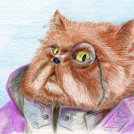 Baron Rothaarige von Katzen