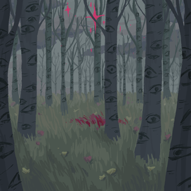 Березовый лес