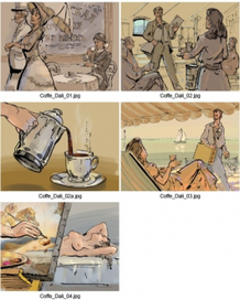 Раскадровка Кофе