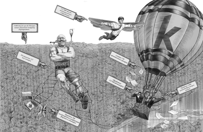 корпоративный буклет "Акробат"