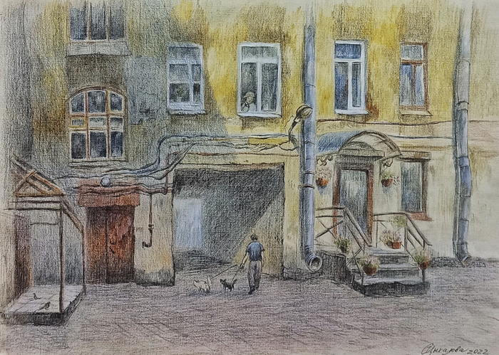 Питерский дворик