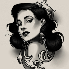 цифровой портрет