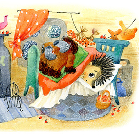 про Ёжика  Медвежонка, Сергей Козлов