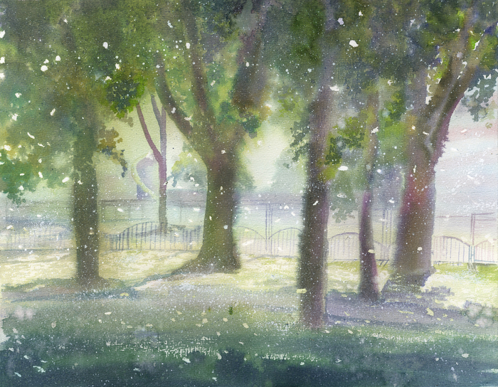 Тополиный пух