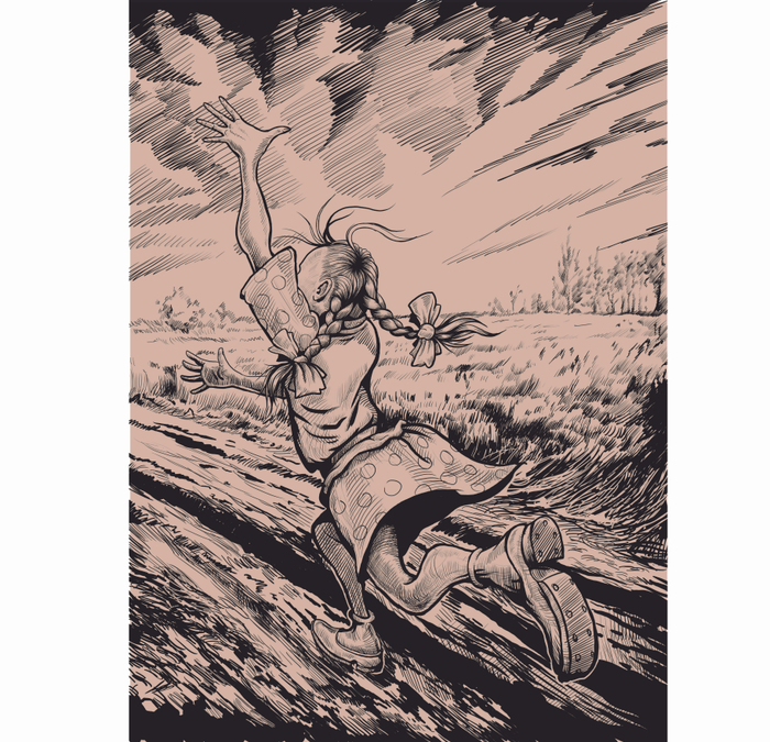 Элли спешит спасать Тотошку