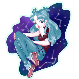 Звездный стикер