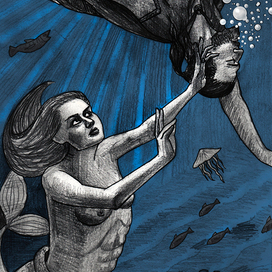 "Русалочка спасает Принца"