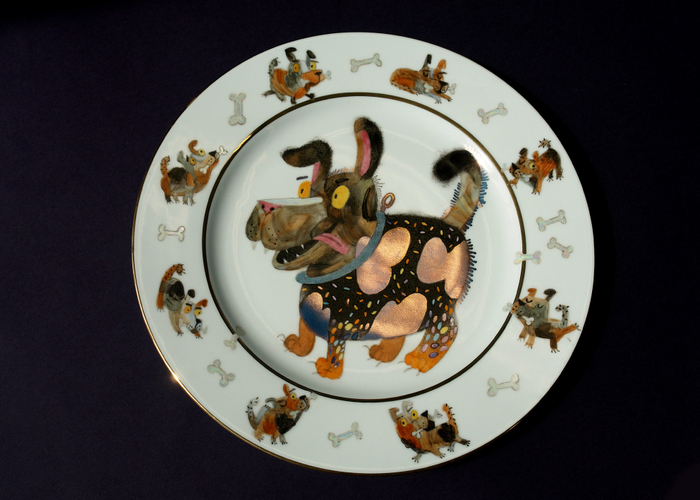  "Кто сгрыз поводок? Императорский фарфоровый завод