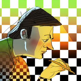 Аниматор Ричард Уильямс за работой 