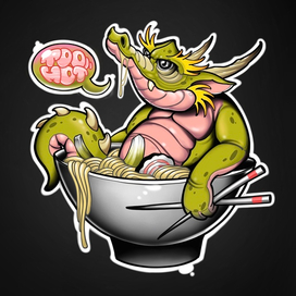 Рамен с драконом