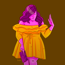 Желтое Платье