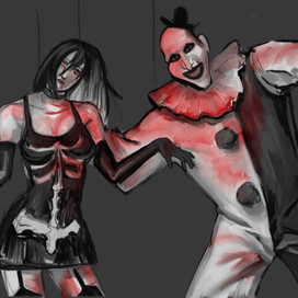 Клоун Арт из фильма "Ужасающий"