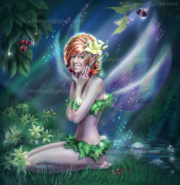 Эльф черешня.