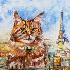 Лето в Париже