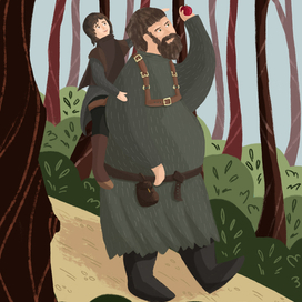 Ходор и Бран Старк