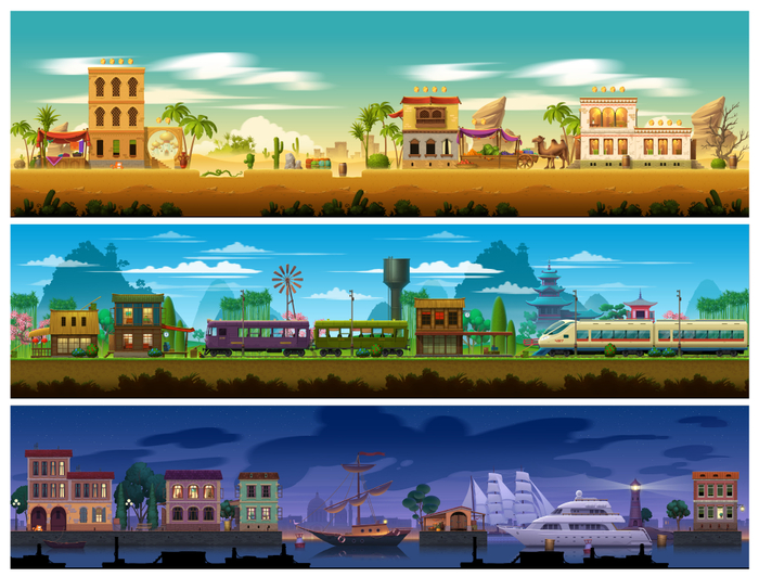 Локации для игры