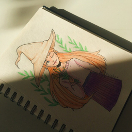 ведьмочка которая любит лилии 