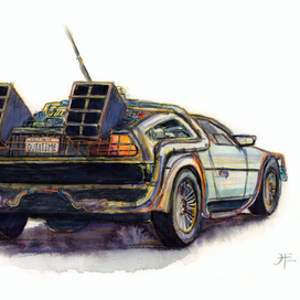 Делориан - машина времени