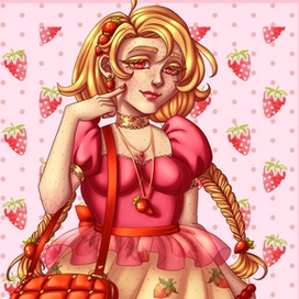 Клубничная девочка