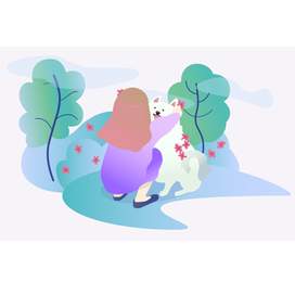 День в саду 