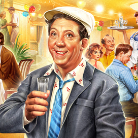 Иллюстрация на этикетку.