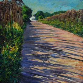 Август. Дорога