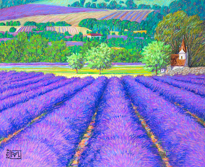 Лавандовые поля