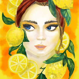 Желтый ей к лицу