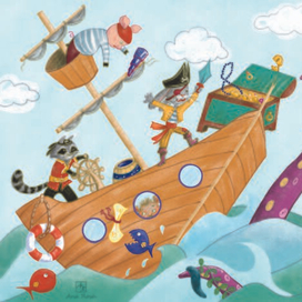 Пиратский корабль