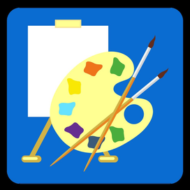 Набор иконок для интернет-магазина товаров для художников