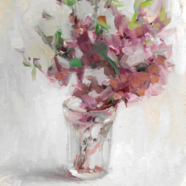 Цветущий миндаль.