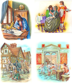 Иллюстрации к книге о медицине.