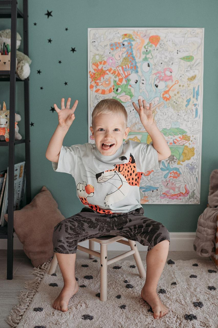 Раскраска "Прожорливые монстры"