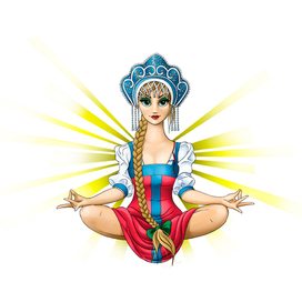 Принт на футболки. Серия "Из России с любовью.