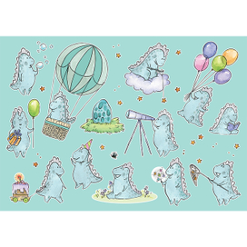 Стикеры Дракоша