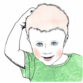 Мальчик в зеленой футболке