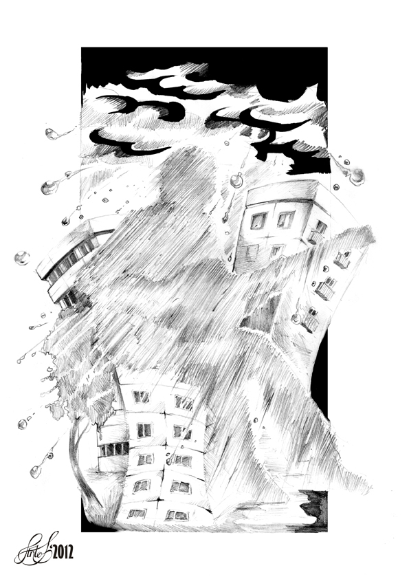 Дождь-блюзмен