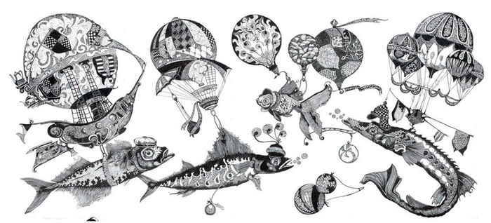 «Рыбы-аэронавты».