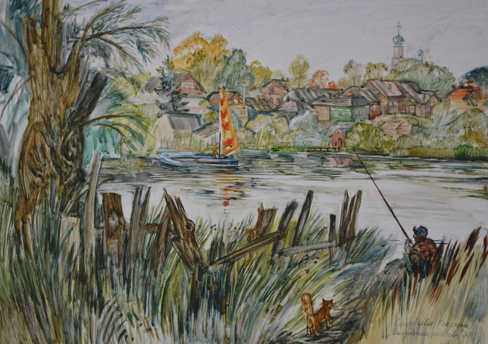 Валдайские рыбаки