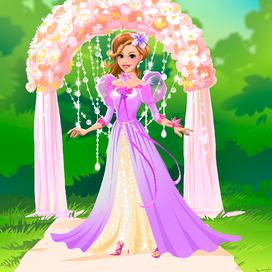 "одень принцессу"