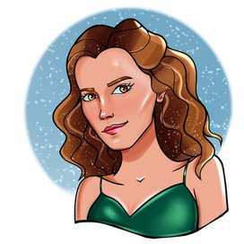 Стикер "Гермиона Грейнджер" 