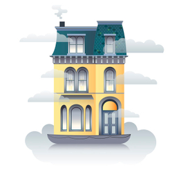 Дом в облаках