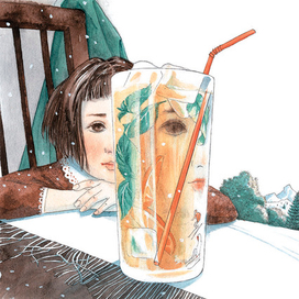 Стакан лимонада. "Новогодняя книга" Джанни Родари