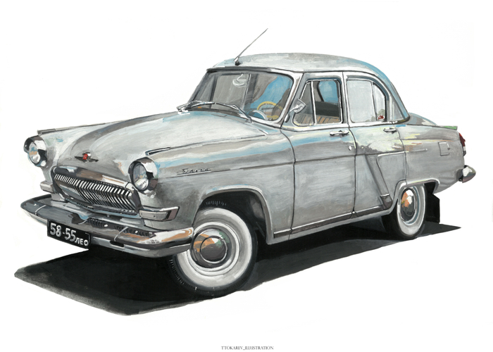 Белоснежная королева (ГАЗ-21УС)