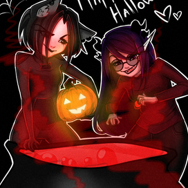 Арт по тематике <<Halloween>>