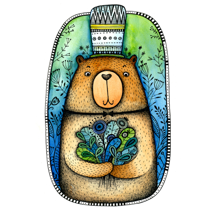 Галантный мишка