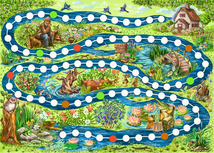 Игра-ходилка «Домой»