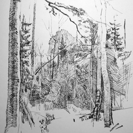 Заповедник Столбы. 1-й Столб